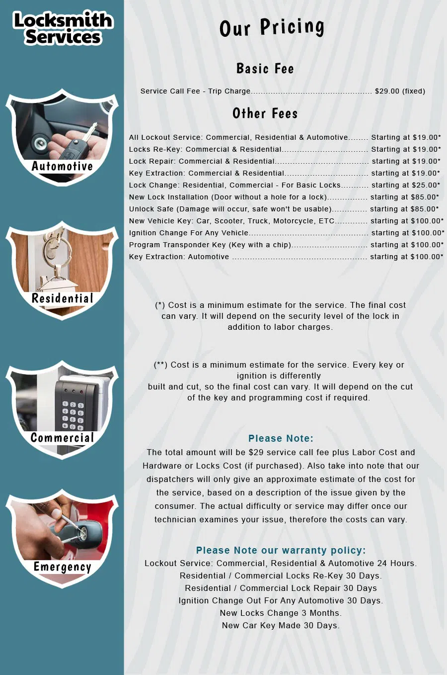 Altadena Locksmith Store Altadena, CA 626-537-2128